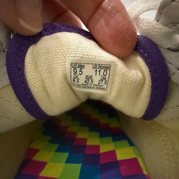 Vans Old Skool Color Block Skate Shoes Neon 9.5 Men's / 11 Women's - Picture 7 of 7